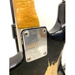 (BRUGT) Fender Custom Shop '68 Relic Todd Krause Masterbuilt Stratocaster 2015 BLK